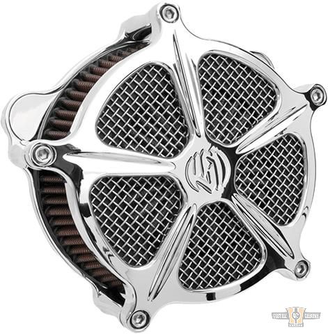 Venturi Speed 5 Air Cleaner Kit Chrome For Harley-Davidson