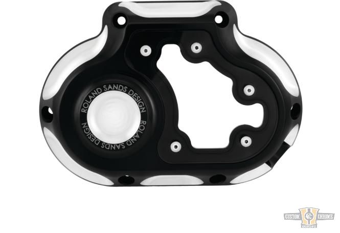 Clarity Transmission Side Cover Contrast Cut For Harley-Davidson