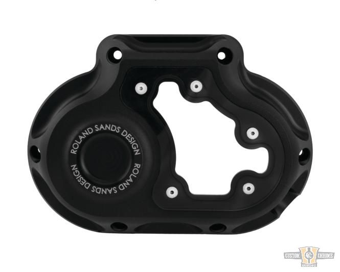 Clarity Transmission Side Cover Black Ops For Harley-Davidson