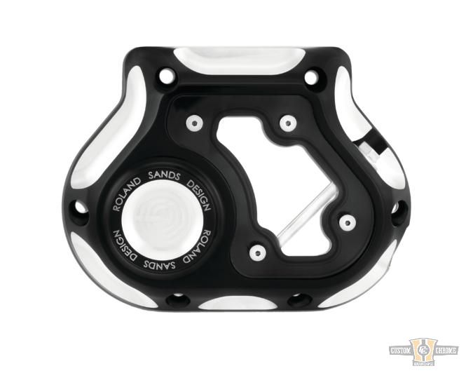 Clarity Transmission Side Cover Contrast Cut For Harley-Davidson