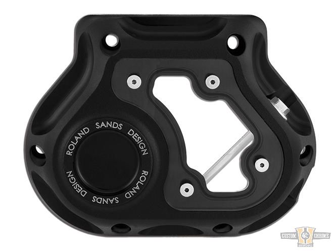 Clarity Transmission Side Cover Black Ops For Harley-Davidson
