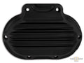 Nostalgia Transmission Side Cover Black For Harley-Davidson