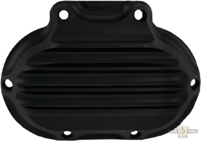 Nostalgia Transmission Side Cover Black Ops For Harley-Davidson