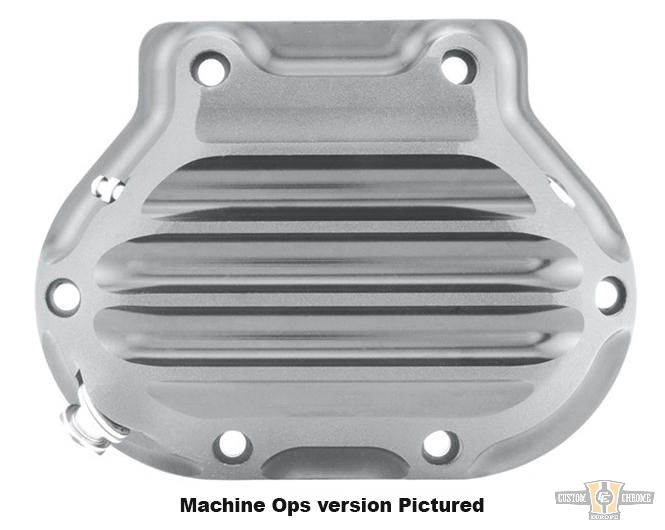 Nostalgia Transmission Side Cover with Hydraulic Clutch Contrast Cut For Harley-Davidson