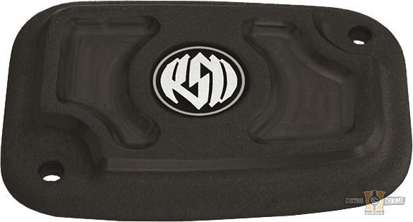 Cafe Front Brake Master Cylinder Cap Black Ops For Harley-Davidson