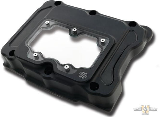 Clarity Rocker Box Cover Black Ops For Harley-Davidson