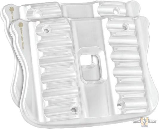 Nostalgia Rocker Box Cover Chrome For Harley-Davidson