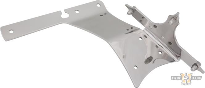 Fender Strut Mount Side Mount License Plate Bracket For Harley-Davidson