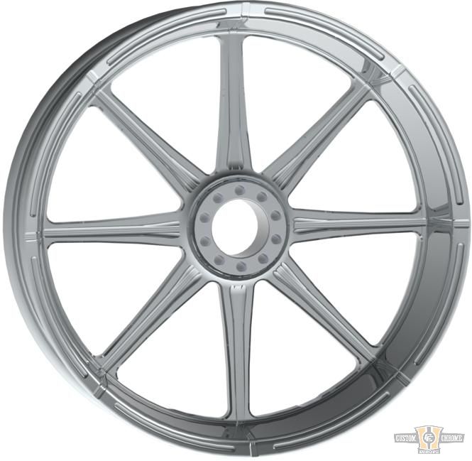 Velocity Wheel Chrome 26" 3,50" ABS Dual Flange Front For Harley-Davidson