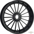Nitro 18 Wheel Black 23" 3,50" ABS Dual Flange Front For Harley-Davidson