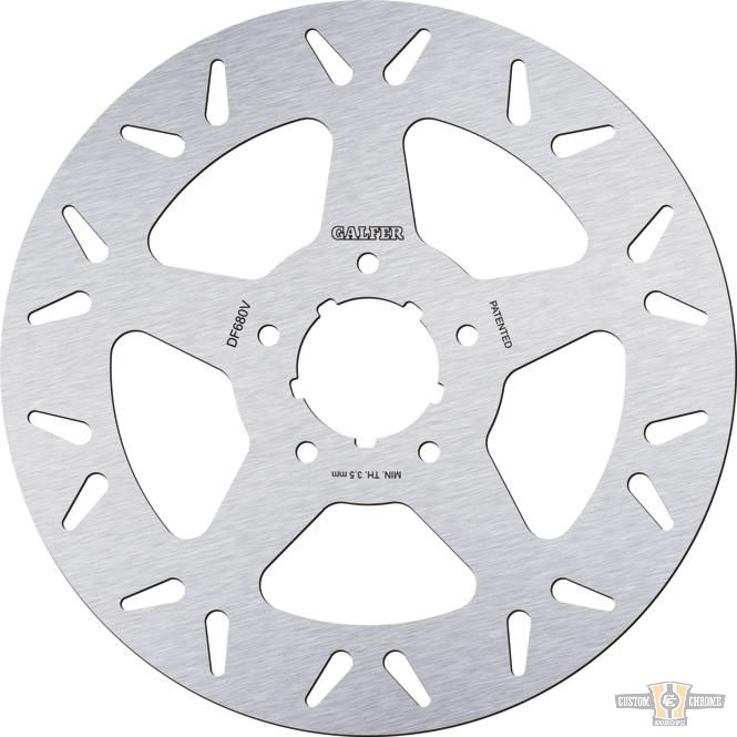 Disc Wave DF V Brake Rotor Stainless Steel 11,5" Front For Harley-Davidson