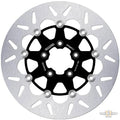 Disc Round DF FLV Floating Brake Disc Black Front For Harley-Davidson