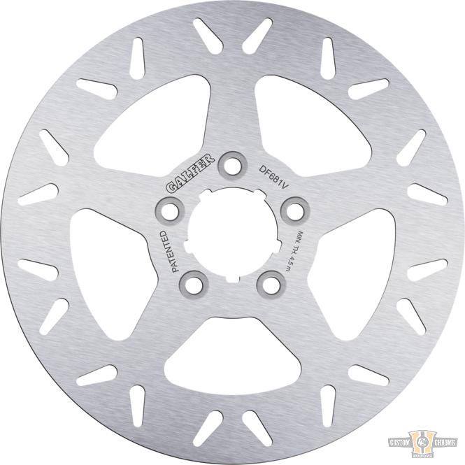Disc Wave DF V Brake Rotor Stainless Steel 11,5" Rear For Harley-Davidson