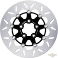 Disc Round DF FLV Floating Brake Disc Black Rear For Harley-Davidson