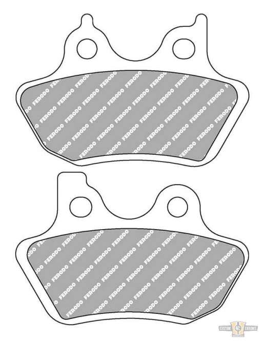 Sintered G1370/G1371 Brake Pad For Harley-Davidson