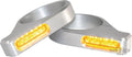 ZC-Line Classic LED Turn Signal Silver Anodized Clear LED For Harley-Davidson
