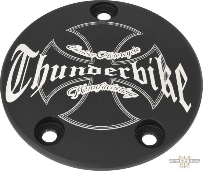 Thunderbike Point Cover Black For Harley-Davidson