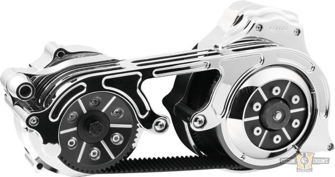 Miwaukee Eight Touring 2" Open Belt Drive Kit Chrome For Harley-Davidson