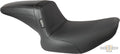 Basket Wave Seat Black Vinyl For Harley-Davidson