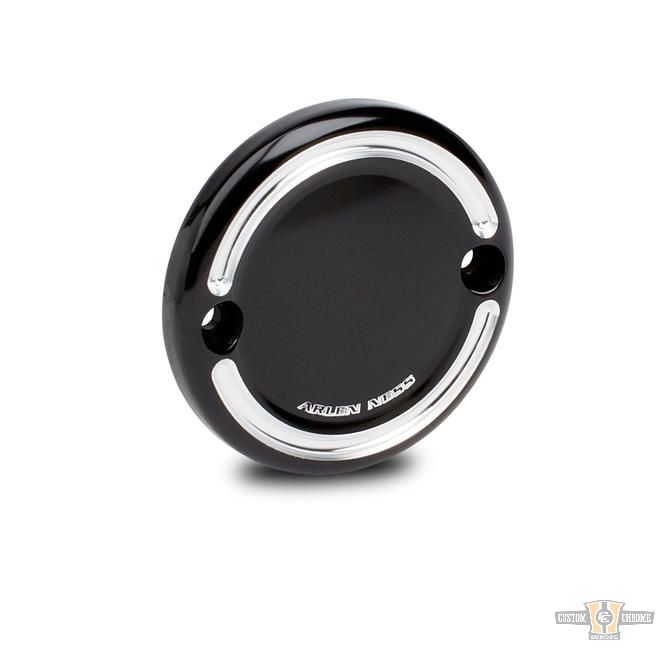 Slot Track Point Cover Black Anodized For Harley-Davidson