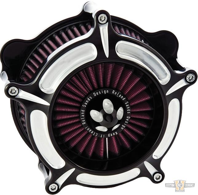 Turbine Air Cleaner Kit Contrast Cut For Harley-Davidson