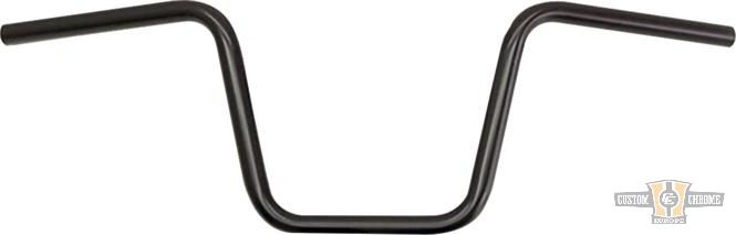 270 Ape Hanger Handlebar Dimpled 3-Hole Black 1" Powder Coated For Harley-Davidson
