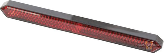 Slim Rectangular Self-Adhesive Reflector Red For Harley-Davidson