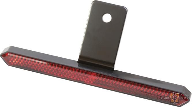 Slim Rectangular Reflector with Mounting Bracket Red For Harley-Davidson