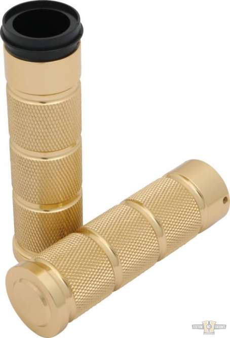 Stroker Grips Bronze 1" Throttle By Wire For Harley-Davidson