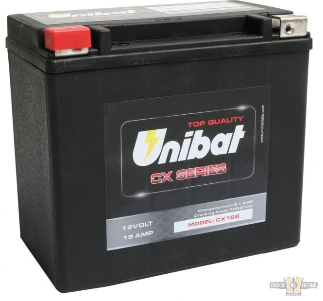 CX16B Heavy Duty Batterie AGM, 435 A, 19.0 Ah For Harley-Davidson