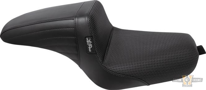 Basket Wave Seat Black Vinyl For Harley-Davidson