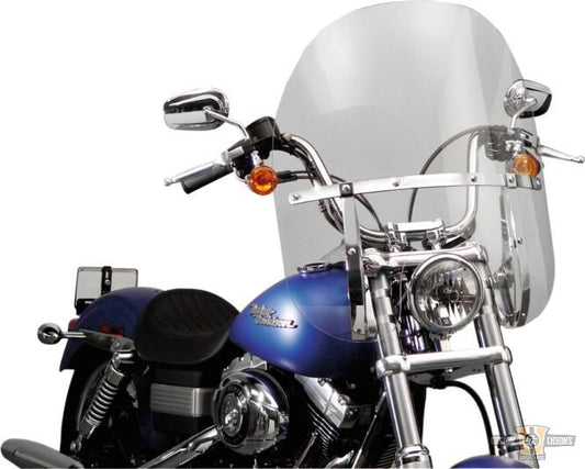 Switchblade 2-Up Quick Release Windshield Clear For Harley-Davidson