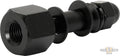Mirror Mount Adapter Black For Harley-Davidson