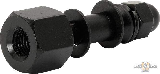 Mirror Mount Adapter Black For Harley-Davidson