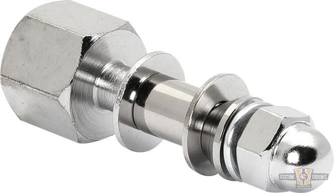 Mirror Mount Adapter Chrome For Harley-Davidson