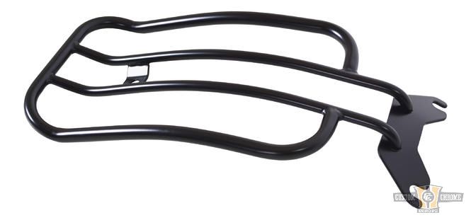 7" Solo Luggage Rack Black For Harley-Davidson