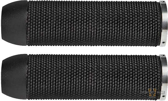 Phantom E Grips for After Market Controls Black 1" Throttle By Wire For Harley-Davidson
