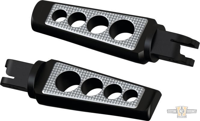 Drilled Footpeg Contrast Cut For Harley-Davidson