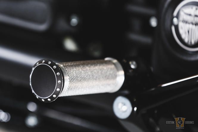 Base Footpeg Aluminium, Raw For Harley-Davidson