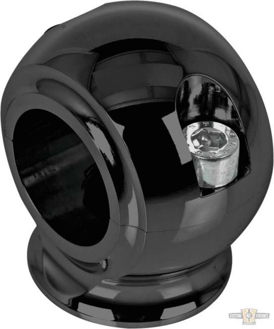 Old Style 1.25" Riser mit Kabeldurchführung For Harley-Davidson
