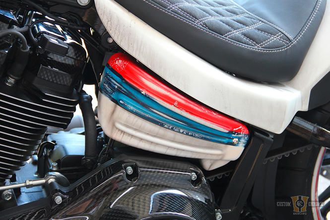 Racing Side Cover Black Gloss For Harley-Davidson