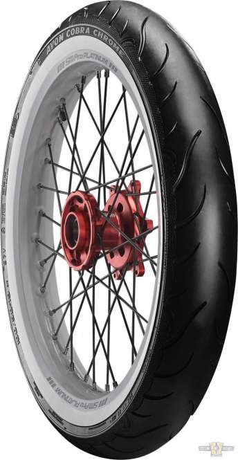 Cobra Chrome Tire For Harley-Davidson