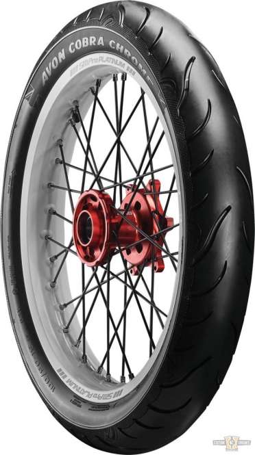 Cobra Chrome Tire For Harley-Davidson