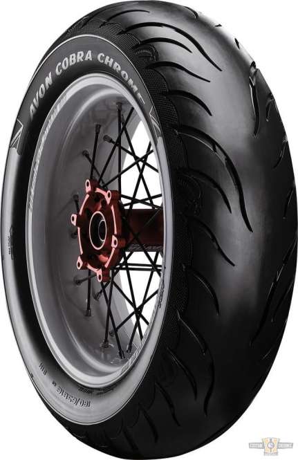 Cobra Chrome Tire For Harley-Davidson