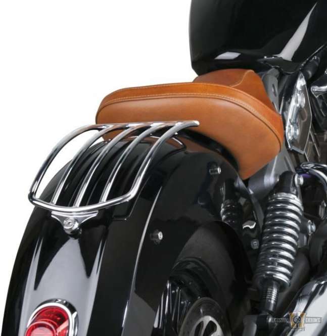 Paladin Solo Luggage Rack Chrome For Harley-Davidson