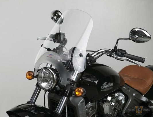 Street Shield Quick-Set Windshield Clear For Harley-Davidson