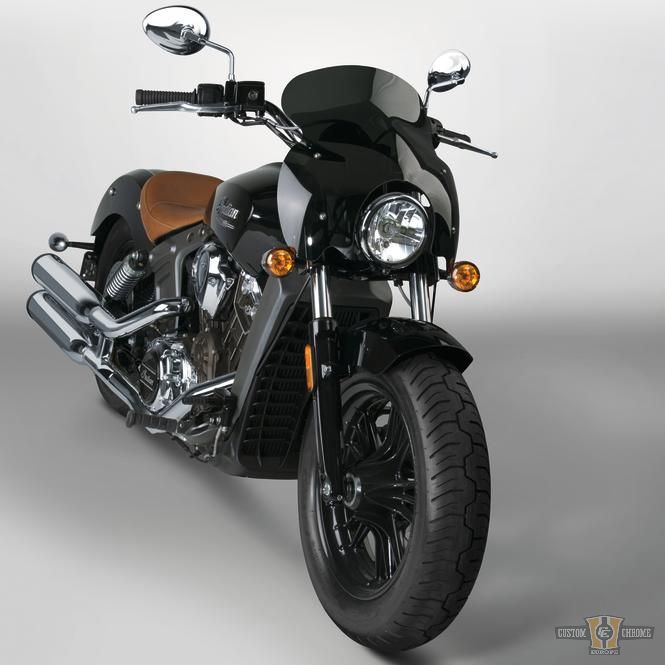 Switchblade Wave Quick Release Windshield Dark Smoke For Harley-Davidson