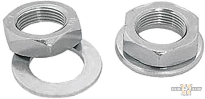 Steel Steel Riser Nut Set For Harley-Davidson