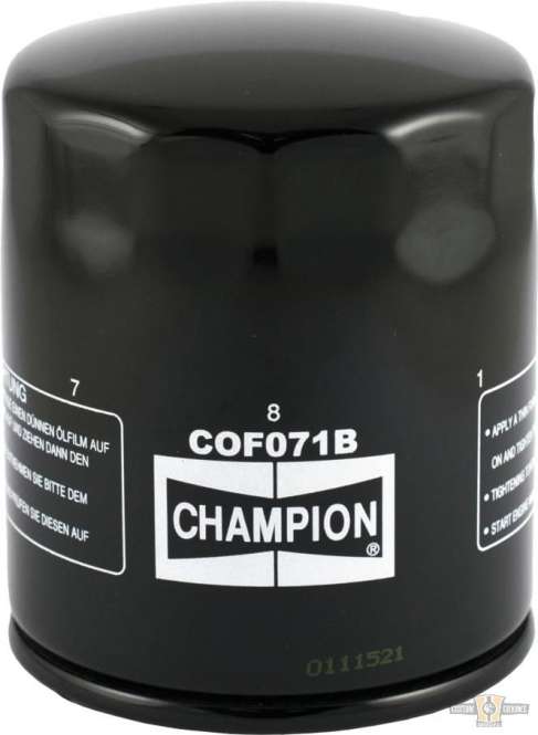 Oil Filter Black For Harley-Davidson