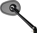 mo.view club Mirror Black, Anodized For Harley-Davidson